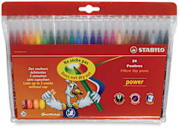 Power Markers, Wallet of 24 Colors