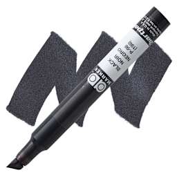 Chartpak Ad Marker - Black marker and swatch