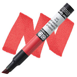 Chartpak Ad Marker - Scarlet marker and swatch