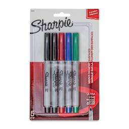 Sharpie Ultra-Fine Point Markers - Assorted Colors, Set of 5