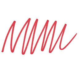 Sharpie Fine Point Permanent Marker - Solar Flare Red swatch