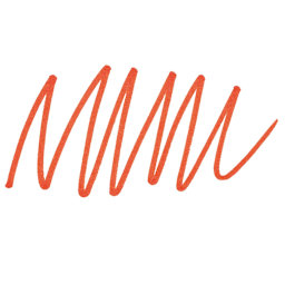 Sharpie Fine Point Permanent Marker - Optic Orange swatch