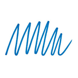 Sharpie Fine Point Permanent Marker - Techno Blue swatch