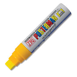 Zig Posterman Paint Marker - 15 mm, Yellow, Big and Broad Tip