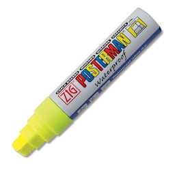 Zig Posterman Paint Marker - 15 mm, Fluorescent Yellow, Big & Broad