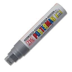 Zig Posterman Paint Marker - 15 mm, Metallic Silver, Big & Broad