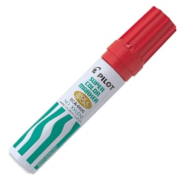 Pilot Super Color Refillable Marker - Red, Jumbo Point
