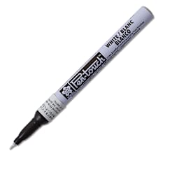 Sakura Pen-Touch Paint Marker - Extra Fine Tip, White (marker with cap removed)