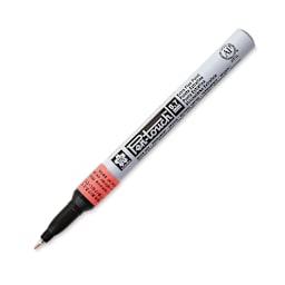Sakura Pen-Touch Paint Marker - Extra Fine Tip, Fluorescent Red (marker with cap removed)