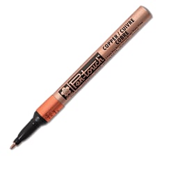 Sakura Pen-Touch Paint Marker -  Fine Tip, Copper (marker with cap removed)
