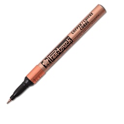 Sakura Pen-Touch Paint Marker -  Extra Fine Tip, Copper (with cap removed)