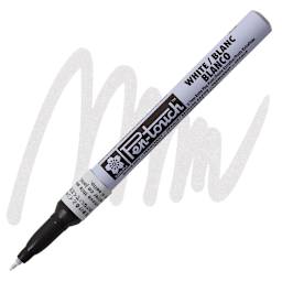 Sakura Pen-Touch Paint Marker - Extra Fine Tip, White marker and swatch