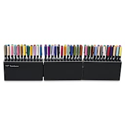 Tombow Dual Brush Pens - Marker Case with 108 Markers, contents