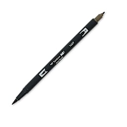 Tombow Dual Brush Pen - Warm Gray 8