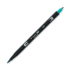 Tombow Dual Brush Pen - Bright Blue