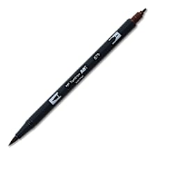Tombow Dual Brush Pen - Brown