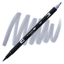 Tombow Dual Brush Pen - Cool Gray 6 pen and swatch