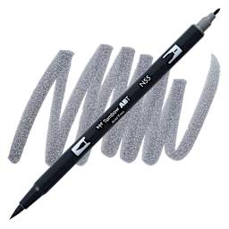 Tombow Dual Brush Pen - Cool Gray 7 pen and swatch