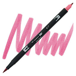 Tombow Dual Brush Pen - Mauve pen and swatch