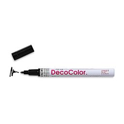 Decocolor Paint Marker - Black, Fine Tip