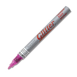 Decocolor Glitter Marker - Glitter Magenta, Fine Point