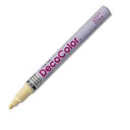 Decocolor Paint Marker - Cream Yellow, Fine Tip