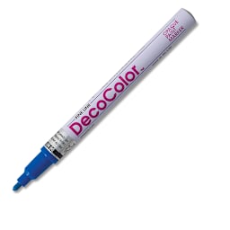 Decocolor Paint Marker - Blue, Fine Tip