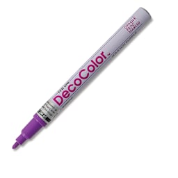 Decocolor Paint Marker - Hot Purple, Fine Tip