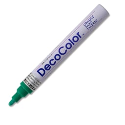 Decocolor Paint Marker - Green, Broad Tip