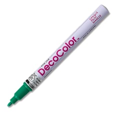 Decocolor Paint Marker - Green, Fine Tip