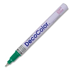 Decocolor Paint Marker - Green, Extra Fine Tip