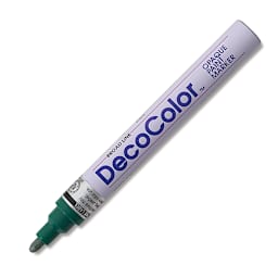 Decocolor Paint Marker - Pine Green, Broad Tip