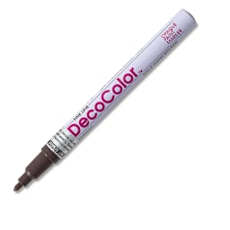 Decocolor Paint Marker - Dark Brown, Fine Tip