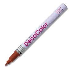 Decocolor Paint Marker - Brown, Fine Tip