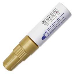 Decocolor Jumbo Paint Marker - Gold, cap on