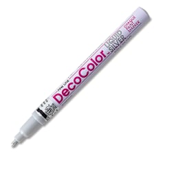 Decocolor Paint Marker - Silver, Fine Tip