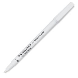 Staedtler Lumocolor Correction Pen - Chisel Tip, cap off