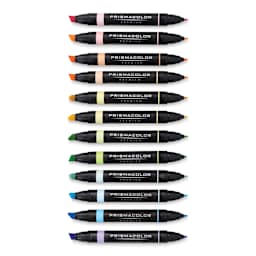 Prismacolor Premier Dual-Ended Art Markers - Pastel, Set of 12