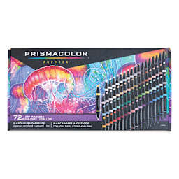 Prismacolor Premier Dual-Ended Art Markers - Assorted Colors, Set B, Set of 72, front of package