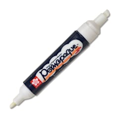 Sakura Permapaque Opaque Paint Marker - White, Dual Point