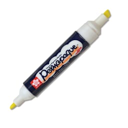 Sakura Permapaque Opaque Paint Marker - Yellow, Dual Point