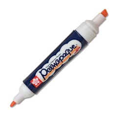 Sakura Permapaque Opaque Paint Marker - Orange, Dual Point