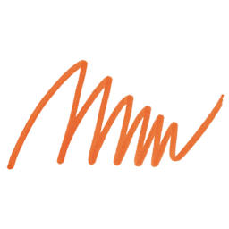 Sakura Permapaque Opaque Paint Marker - Orange, Fine Point swatch