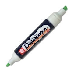 Sakura Permapaque Opaque Paint Marker - Yellow Green, Dual Point