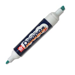 Sakura Permapaque Opaque Paint Marker - Green, Dual Point