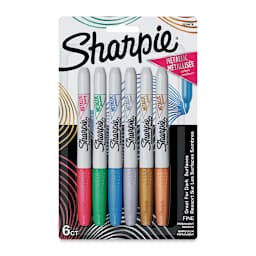 Sharpie Metallic Fine Point Marker - Set of 6