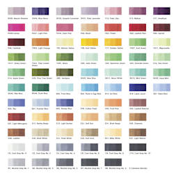 Copic Sketch Marker Set - Color Set B, Set of 72, color swatches