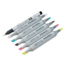 Copic Sketch Marker Set - Set of 6, Blending Basics