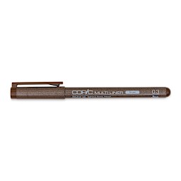 Copic Multiliner Pen - 0.3 mm Tip, Brown