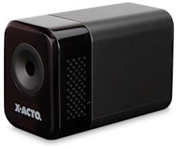 X-Acto 1800 Electric Pencil Sharpener - left angle of Black Sharpener